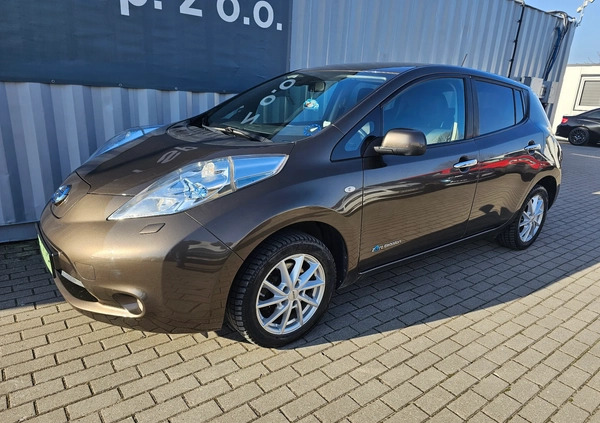 Nissan Leaf cena 49077 przebieg: 115799, rok produkcji 2016 z Margonin małe 497